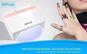 تصویر لامپ یو وی ناخن MVPOWER 