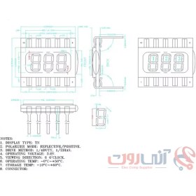 تصویر سونسگمنت 3 دیجیت TN 