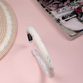 تصویر تل مو پارچه ای طرح دار N673 