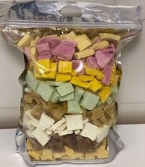 تصویر بستنی خشک فریزطعم مخلوط وزن ۱ کیلوگرم 