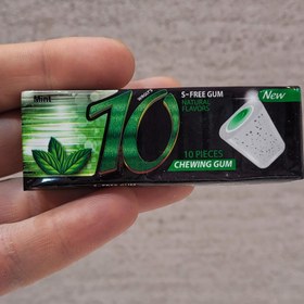 تصویر آدامس تن نعناع 10 عددی TEN 10 مدل Mint TEN