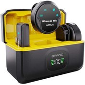 تصویر میکروفون یقه ای بی سیم مدل WM820 