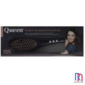 تصویر برس حرارتی آیونیک مدل HB048 کویین Queen ionic thermal brush model HB048