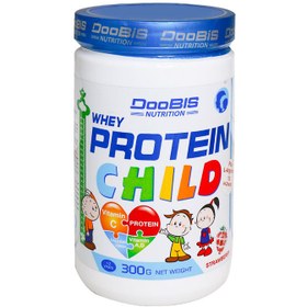 تصویر دوبیس وی پروتئین مخصوص کودکان 300 گرمی پودر 