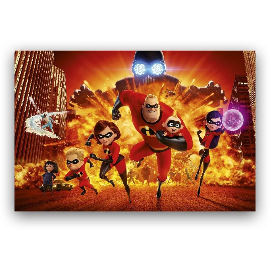 خرید و قیمت تابلو شاسی طرح شگفت‌انگیزان The Incredibles | ترب