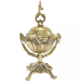 تصویر قندان برنزی کنگره ای 