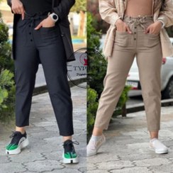 تصویر شلوار زنانه مام کمر هویجی 