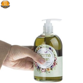 تصویر مایع دستشویی حاوی روغن اینکا اینچی و عصاره اکیناسه حجم 500 میل درماکلین Hand Wash with Inca Inchi Oil and Echinacea Extract 500 ml Dermaclean