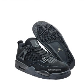 Nike air jordan deals 4 retro black