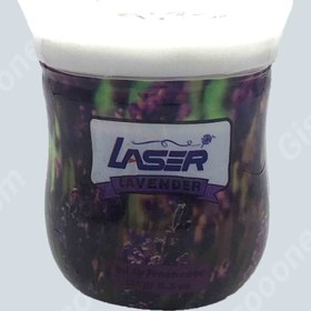 تصویر ژل خوشبوکننده محیط 180 گرمی لوندر لیزر Laser Gel Lavender Air freshener 180 gr