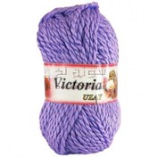 تصویر کاموا ضخیم اوزای ویکتوریا (طنابی) _بنفش یاسی کد 409 