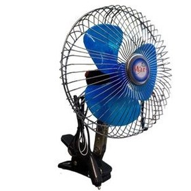 تصویر پنکه گیره دار Oscillating مخصوص خودرو 6 اینچ 12 ولت Clip fan for car