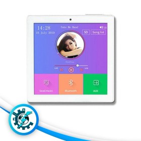 تصویر آمپلی فایر ۴ اینچ ۴ خروجی 