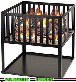 تصویر آتشدان فلزی پردیس 