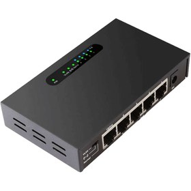 تصویر سوییچ 5 پورت مارلیک تک مدل TXE104 ا MARLIK TECH TXE104 5 Ports Desktop Switch MARLIK TECH TXE104 5 Ports Desktop Switch