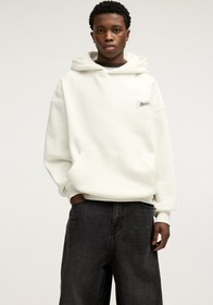 تصویر سویشرت با کلاه و لوگوی STWD برند PullAndBear STWD logolu ve kapüşonlu sweatshirt