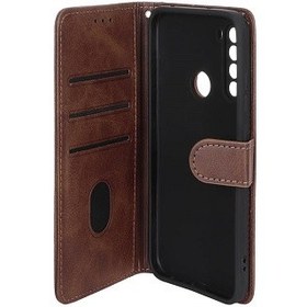 تصویر کیف چرمی مگنتی Xiaomi note 8 