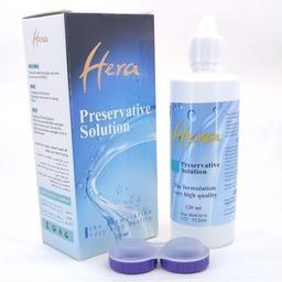 تصویر مایع لنز هرا (محلول شستشوی لنز) 120 میل Hera Preservative-Soution