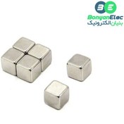 تصویر آهنربای فوق قوی نئودمیوم 10X10X10mm مکعبی 