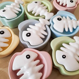 تصویر زیرسیگاری ماهی 