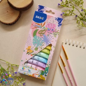 تصویر رنگ اکریلیک پاستلی BASIC ۱۲ رنگ 