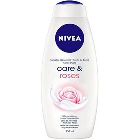 تصویر شامپو بدن نیوآ مدل Care & Roses حجم 750 میلی لیتر Nivea care & roses Body Wash 750ml