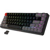 تصویر کیبورد بی سیم گیمینگ فاطر مدل Fater KWR-8000B Fater KWR-8000B Gaming Keyboard