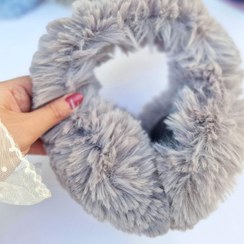 تصویر گوشگیر نرم تاشو رنگ طوسی 