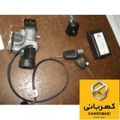 تصویر مجموع کامل قفل و سوئیچ و ریموت - CIM (تک پالسه) کوئیک / ساینا 