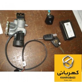 تصویر مجموع کامل قفل و سوئیچ و ریموت - CIM (تک پالسه) کوئیک / ساینا 