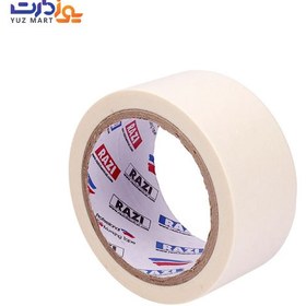 تصویر نوار چسب کاغذی پهن رازی 30 یارد در 1.8 اینچ - 1 عددی 