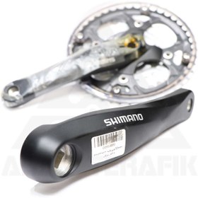 تصویر طبق قامه ۳ سرعته شیمانو SHIMANO Deore FC-M443 3 x 9 Speed CrankSet 