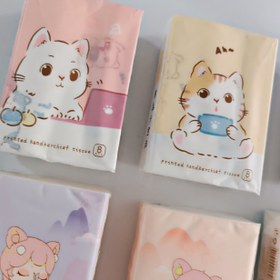 تصویر دستمال کاغذی فانتزی 