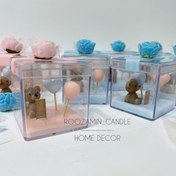 تصویر گیفت شمع تدی تعیین جنسیت 