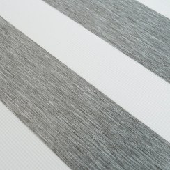 تصویر پرده زبرا طرح چوب رنگ نوک مدادی طوسی 