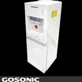 تصویر آبسرد کن ایستاده یخچال دار گوسونیک مدل Gosonic GWD-521 | قابلیت آب گرم و سرد با مخزن استیل 