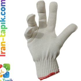 تصویر دستکش بافتنی کار 