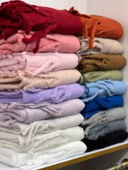 تصویر بیگ اسکارف ساده وول زمستانی 