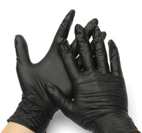 تصویر دستکش نیتریل نیتکس اوپی پرفکت op-perfect Large size nitrile gloves