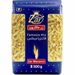 تصویر ماکارونی فرمی فانتزیا میکس 500 گرمی زر‌ماکارون zar macaro spageti