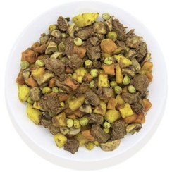 تصویر خوراک گوشت با سیب زمینی و قارچ 