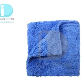 تصویر دستمال حوله ای مايكروفايبر آبی سورین بو مدل 40*40 Surainbow Microfiber Towel 
