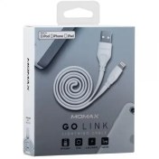 تصویر کابل شارژ و انتقال داده لایتنینگ مومکس Momax Go Link Lightning Cable 1m 