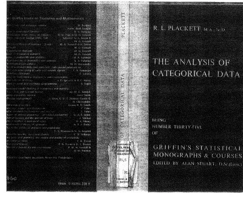 خرید و قیمت دانلود کتاب The Analysis of Categorical Data 1974 | ترب