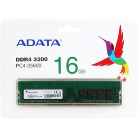 تصویر رم کامپیوتر DDR4 ای دیتا فرکانس UDIM RAM ADATA 3200 مگاهرتز ظرفیت 16 گیگابایت Adata Premier PC4-25600 16GB 3200MHz DDR4 Desktop Ram