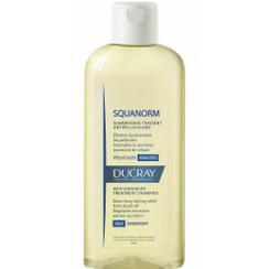 تصویر شامپو اسکوانورم ضد شوره چرب دوکریDucray Squanorm Anti Oily Dandruff Shampoo 200ml 