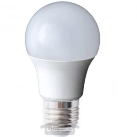 تصویر لامپ ۷ وات اس ام دی حبابی سفید اطلس 