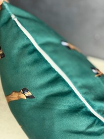 تصویر کوسن هرمس سبز 