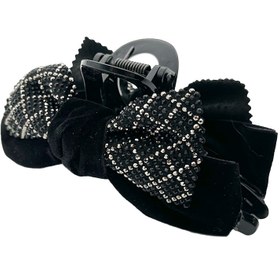 تصویر کلیپس مخمل نگین دار 