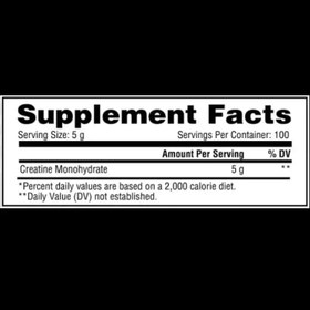 تصویر کراتین 500 گرم متابولیک Metabolic Nutrition Creatina 500 Gr